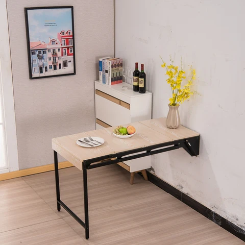 Кухонный стол с откидной полой