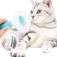 dog hair removal comb grooming cats comb pet products cat flea comb pet comb for dogs grooming toll automatic hair brush trimmer