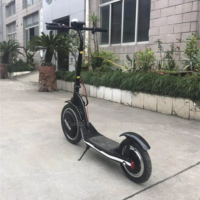 16-дюймовый внедорожный электрический скутер 2 колеса электрические скутеры 9 6 Ач