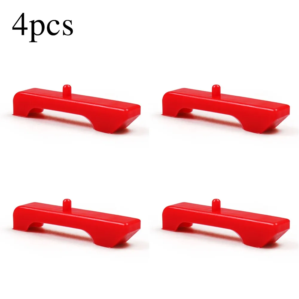 

4 Red Polyurethane Radiator Support Insulation Pad Bushing For Chevrolet Engine Car Cooling System Accessories