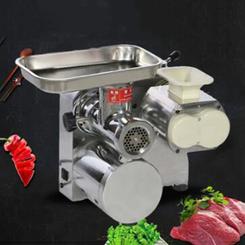 2020 Commercial Meat Slicer Grinder Stainless Steel Automatic 1500W Shredder Dicing Machine Electric Vegetable Cutte | Бытовая техника