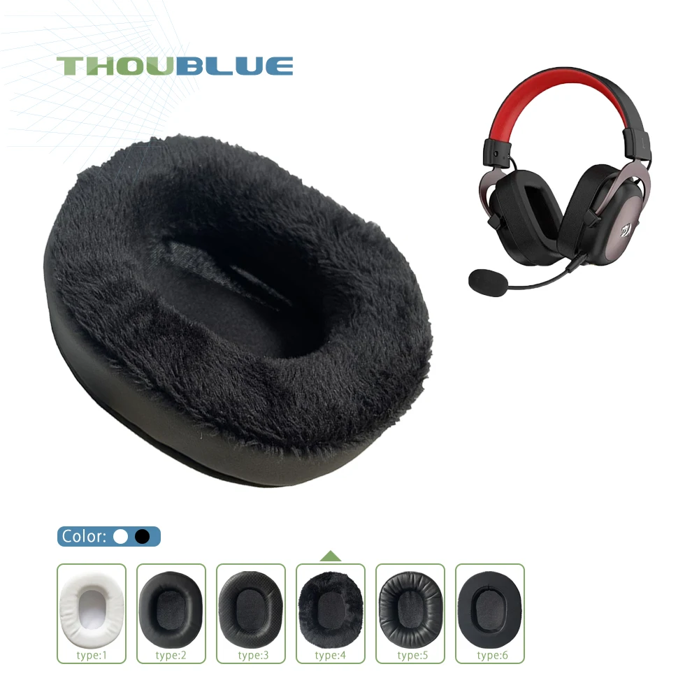 THOUBLUE Сменные амбушюры для наушников Redragon H510 Zeus с эффектом памяти - купить по