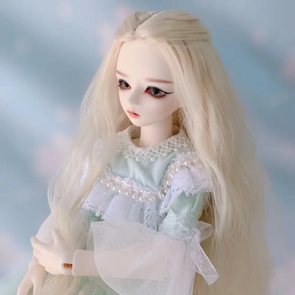 BJD SD кукла искусственные волосы 1/3 1/4 1/6 1/8 моментальная лапша рулон мужские и