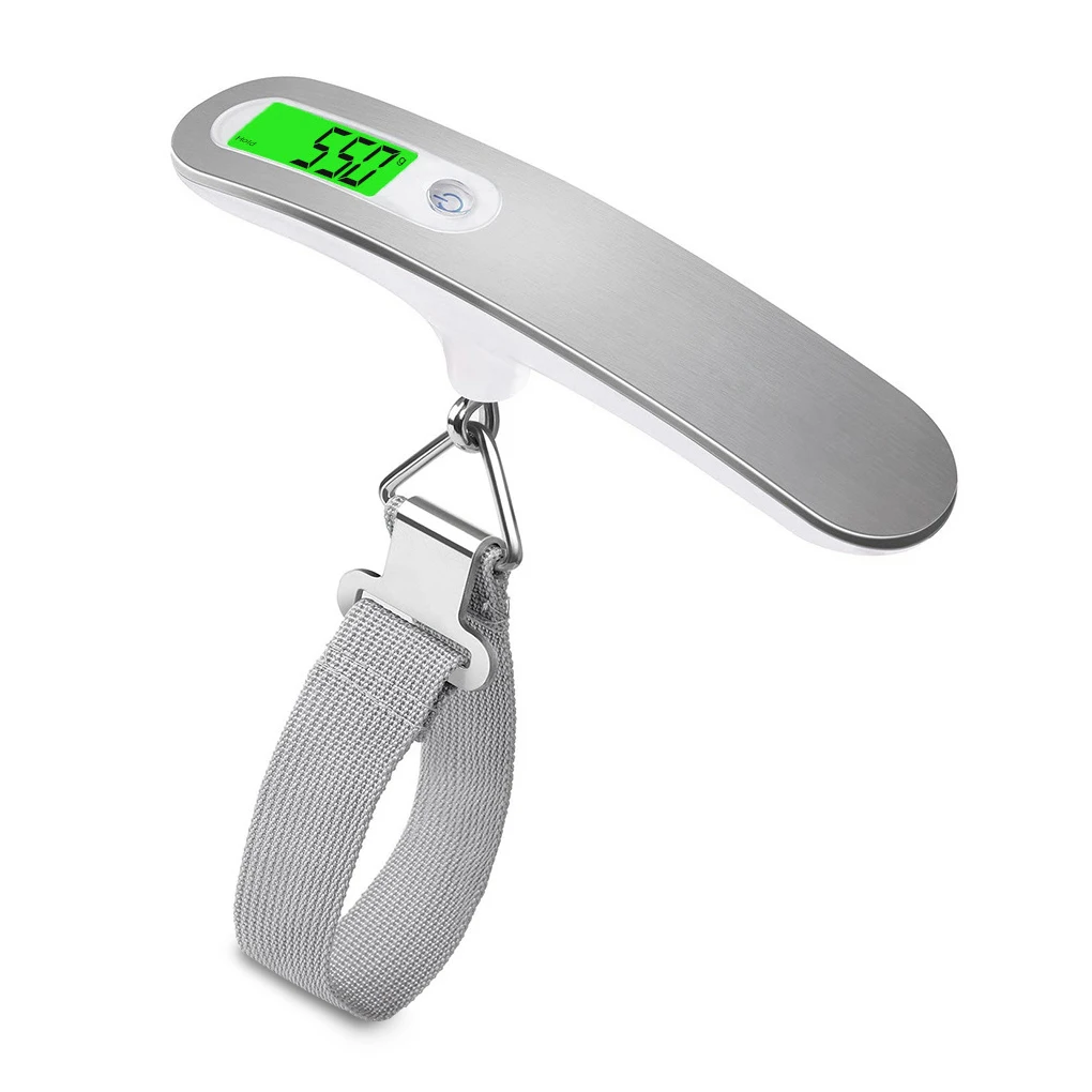Цифровые весы для багажа 50 кг/10 г ручные подвесные регулируемые взвешивания