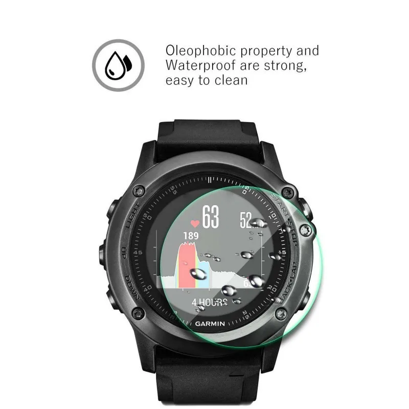 Защитная пленка из закаленного стекла для наручных gps-часов Garmin Fenix 6 6s 6x сапфир/Pro