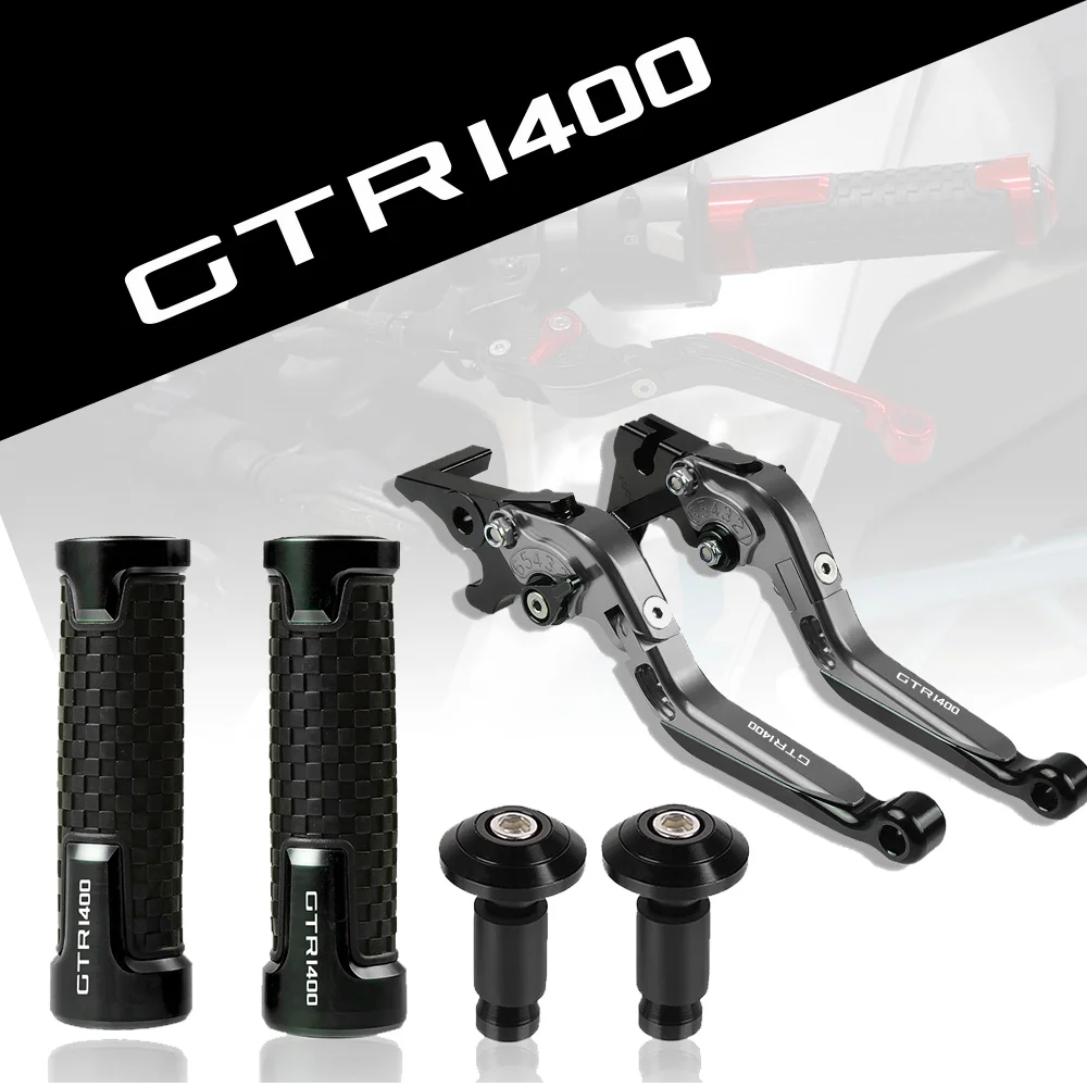 

Motorcycle Brake Clutch Lever+22MM Handle Grips Handlebar For Kawasaki GTR1400 CONCOURS GTR 1400 CONCOURS 2007-2016 Accessories
