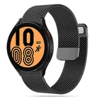 Ремешок 20 мм22 мм для Samsung Galaxy wacth 4Classic3Active 246 мм42 мм, магнитный ремешок Gear S3 Frontier, браслет Huawei GT2Pro