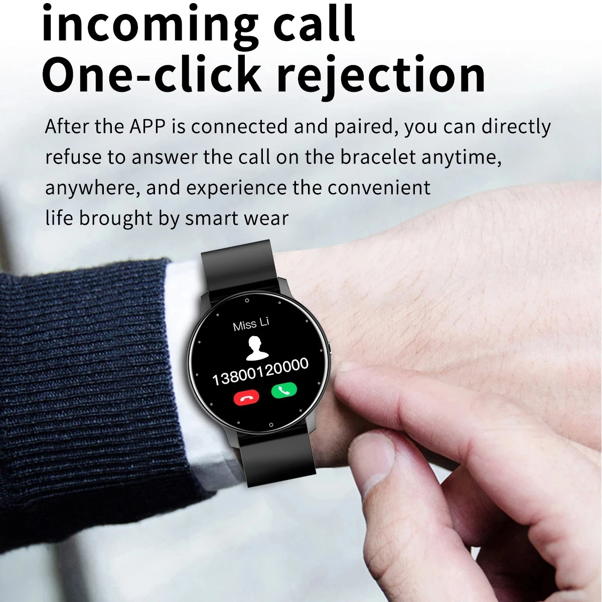 

2021 March New Men Smart Watch Real-time Activity Tracker Heart Rate Monitor Sports Women Smart Watch Men Clock For Android IOS