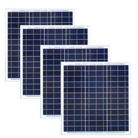 solar panel china 40w 12v 4 pcs solar battery charger zonnepanelen 160w portable caravan car camping boat yacht marine phone