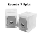 2 шт. моющиеся аксессуары замена мешка для сбора пыли для irobot Roomba i7 i7 Plus + i7P E5 E6 Roombai7 Запчасти для робота-пылесоса Наборы