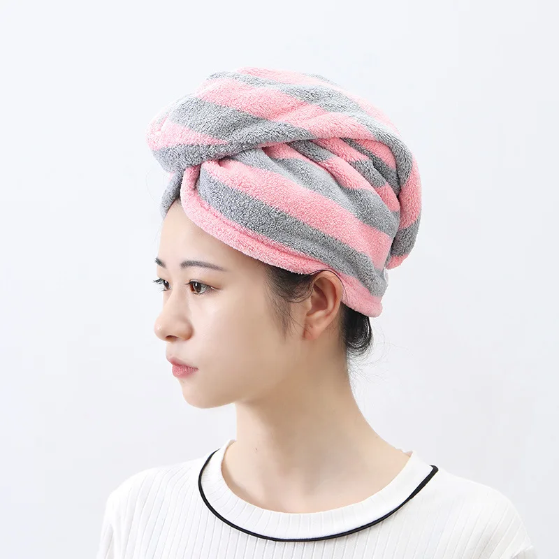Шапка для волос посылка шарф женский милый утолщение скорость волосы мытья воды
