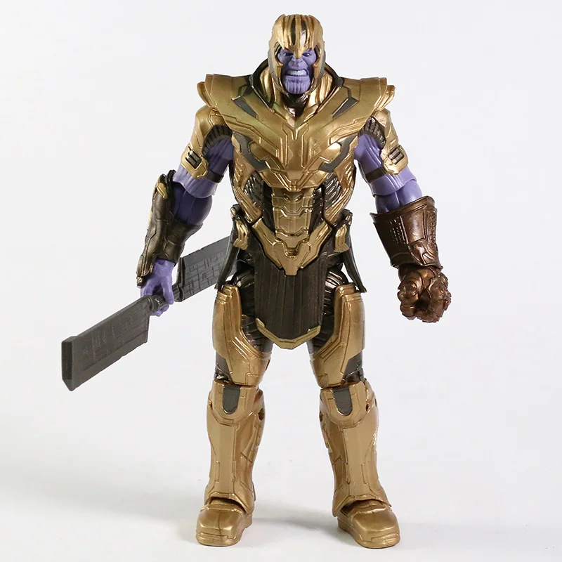 Оригинальная экшн-фигурка Marvel Legends танос 8 дюймов ПВХ Коллекционная модель кукла