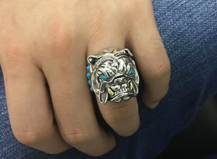 Регулируемое кольцо для мужчин и женщин ювелирное изделие из стерлингового