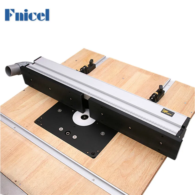 

1 Set Woodworking Aluminium Profile Fence with Sliding Brackets Tools for Wood Work RouterTable Saw Table DIY Workbenches