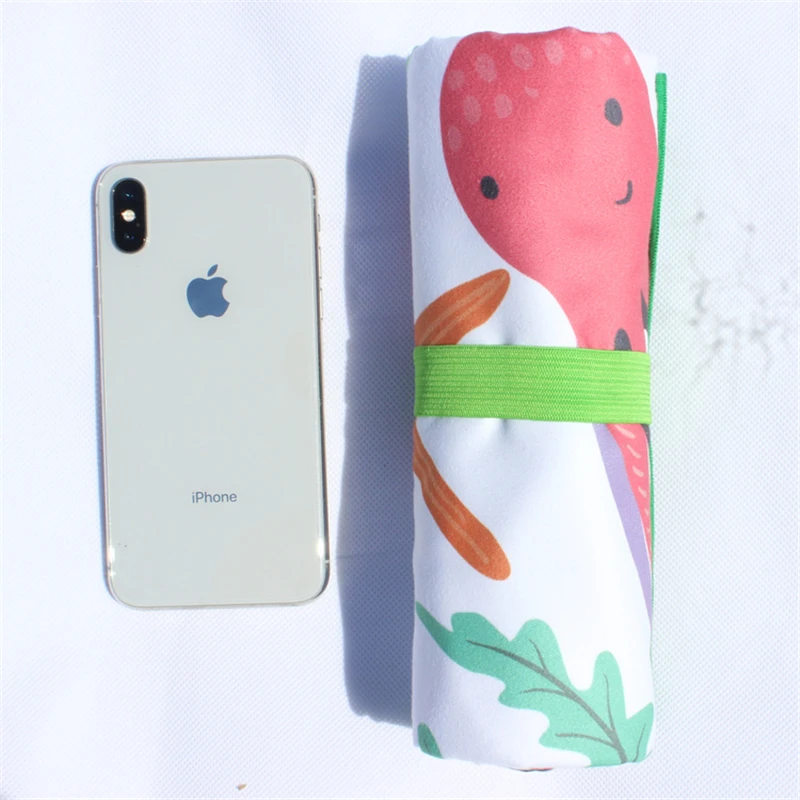 

Microfiber Printing Beach Towel Quick-Drying Bath Towel Hot Spring Swimming Towel Dry Hair Towel Sports Portable Beach Towel