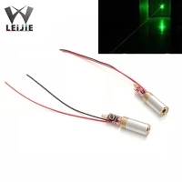 532nm 250mw dot 2 8v 3 7v 12x30mm green laser module positioning laser head ld light led modue with spring switch