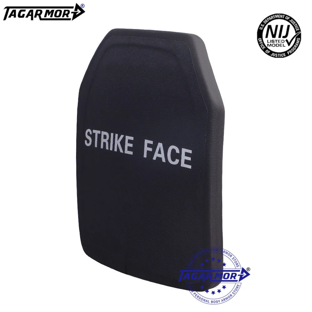 

NIJ Level III Stand Alone Multi Curve Ballistic Plate Alumina + PE Bullet Proof Plate Ceramic Hard Armor Plate