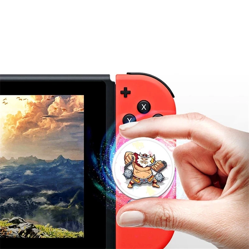 

2021 New Arrival 24Pcs Zelda Breath of the Wild Ntag215 Tag Sticker Printed NS Switch Wiiu NFC Collection Coin Tag