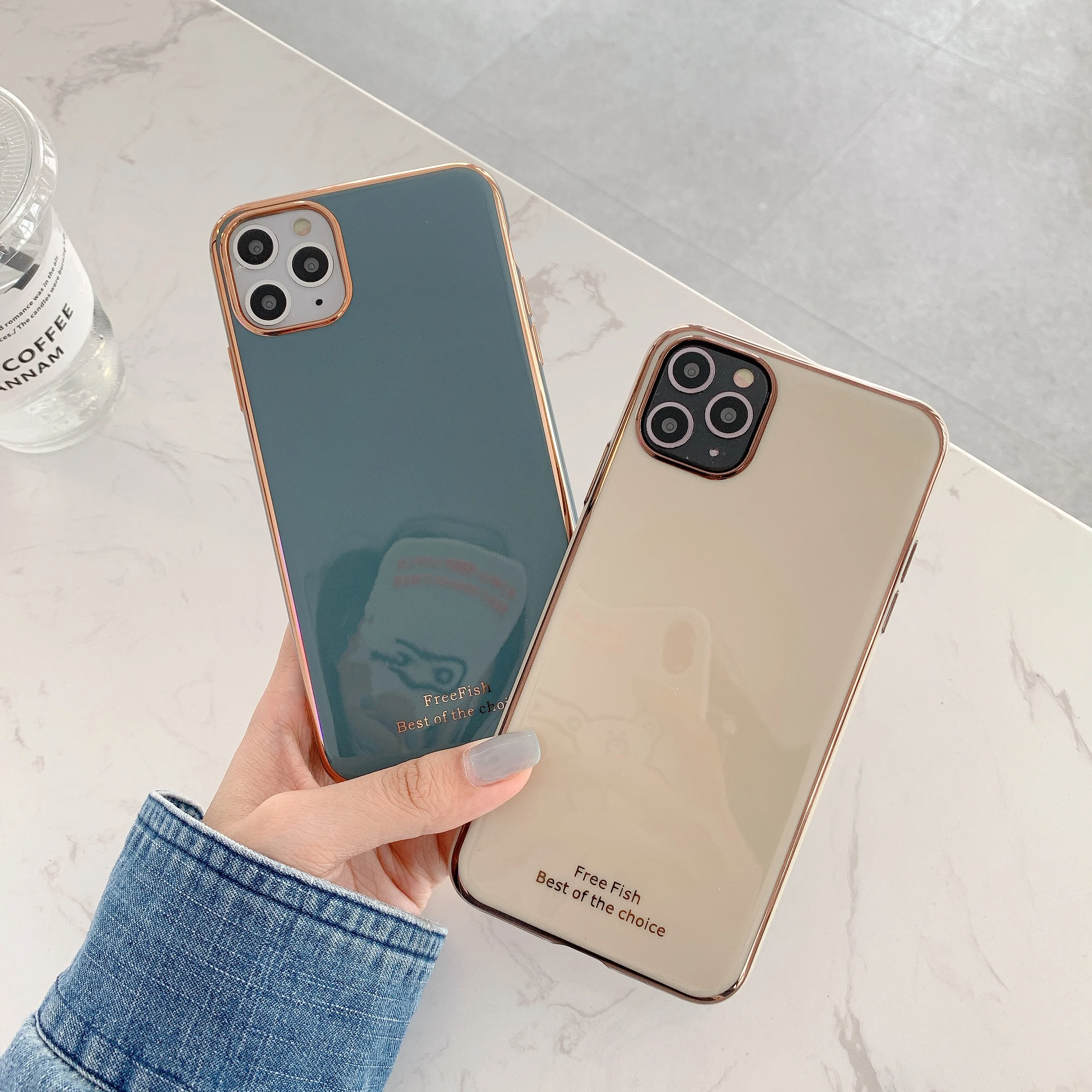 Для iPhone SE 2020 чехол для 2 11 Pro Max 6 6S 7 8 Plus XS XR мягкий силиконовый однотонный