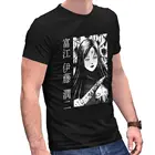 Футболка мужская Томи удзумаки, чистая футболка с коротким рукавом, японская ужасная манга, уличная одежда