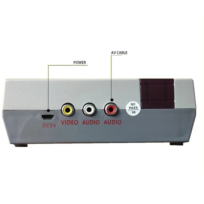 Ретро игровая консоль для видеоигр с двойной ручкой Av-выход 500 600 игр в 1 ТВ-игра