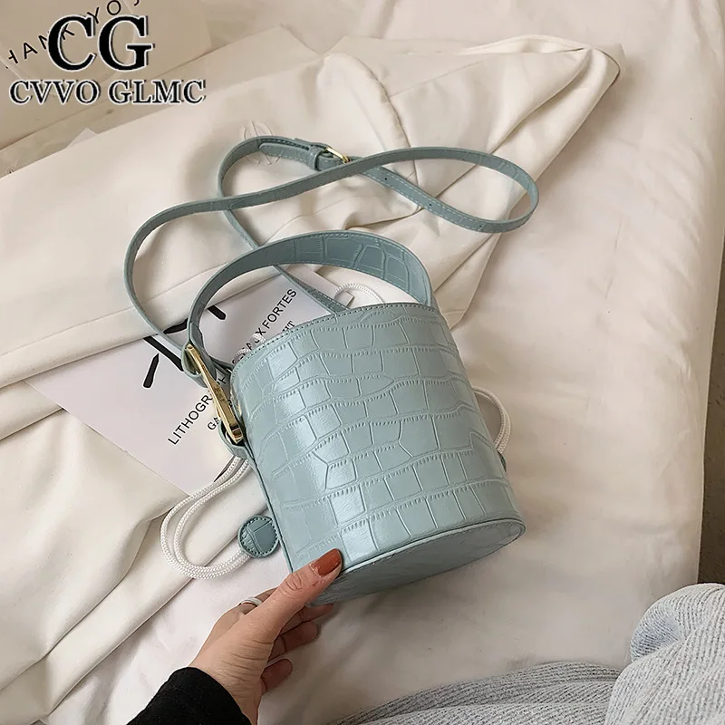 

Cvvo Glmc Ladies Small Handbag Mini Mobile Phone Bag Fashion Bucket Bag Small Bag Designer Shoulder Bag Messenger Bag Lady Bag