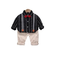 new spring children girls fashion clothes baby boys shirt pants 2pcssets autumn kids toddler clothing infant cotton tracksuits