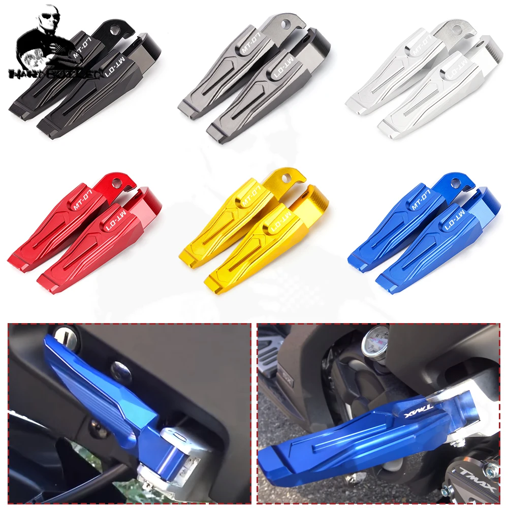 

Motorcycle Footrests Foot pegs Rearset Pedal For Yamaha MT07 MT 07 2015 2016 2017 2018 2019 2020 2021 Accessories