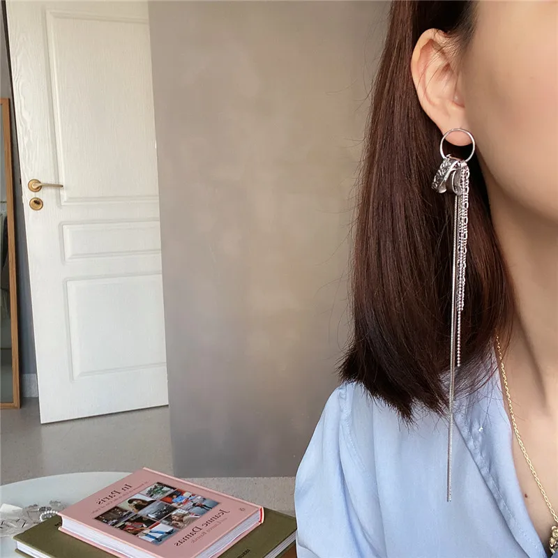 RUIYI реальные 925 пробы серебряные серьги для женщин в винтажном стиле украшенные