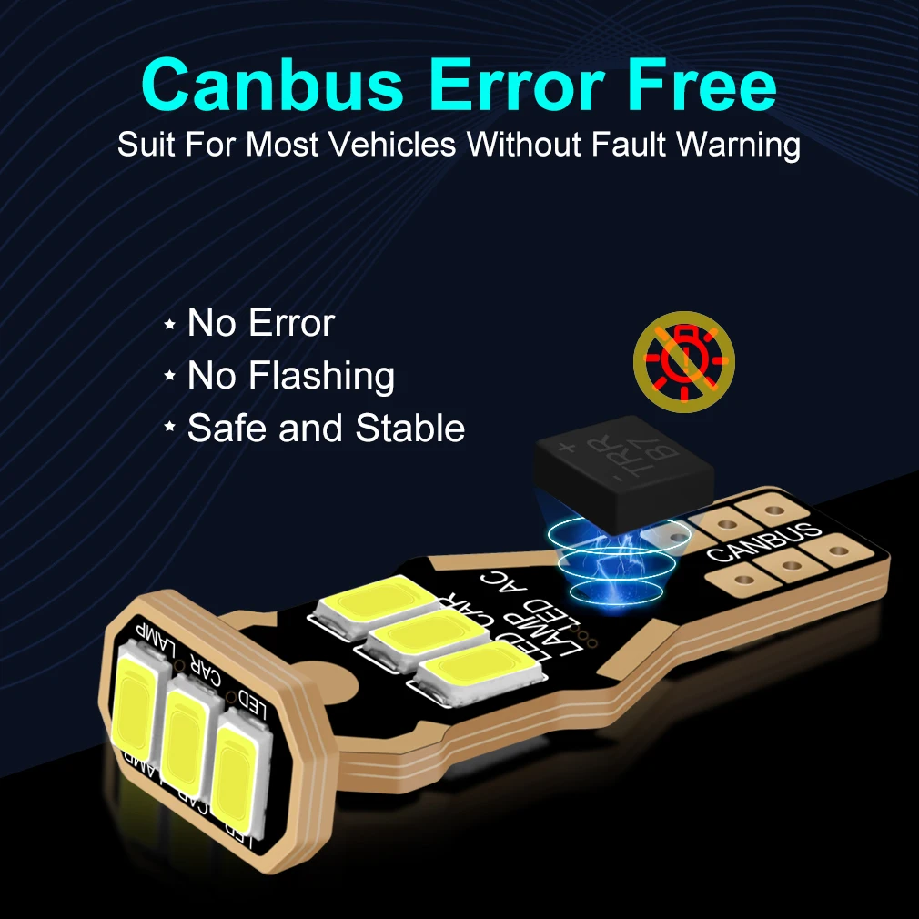2x W16W T15 светодиодный ные лампы 3030 SMD светодиодные фонари заднего хода 921 912 920