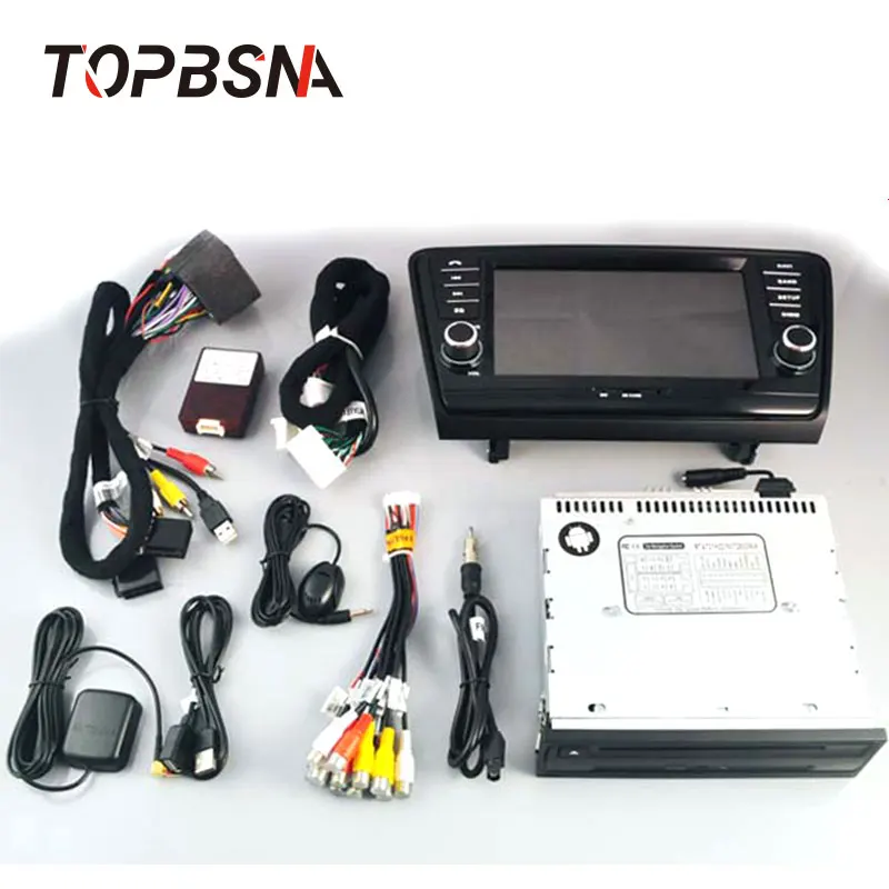Автомобильный DVD-плеер TOPBSNA Android 10 для VW Skoda Octavia III 2014-2017 Wi-Fi мультимедиа GPS