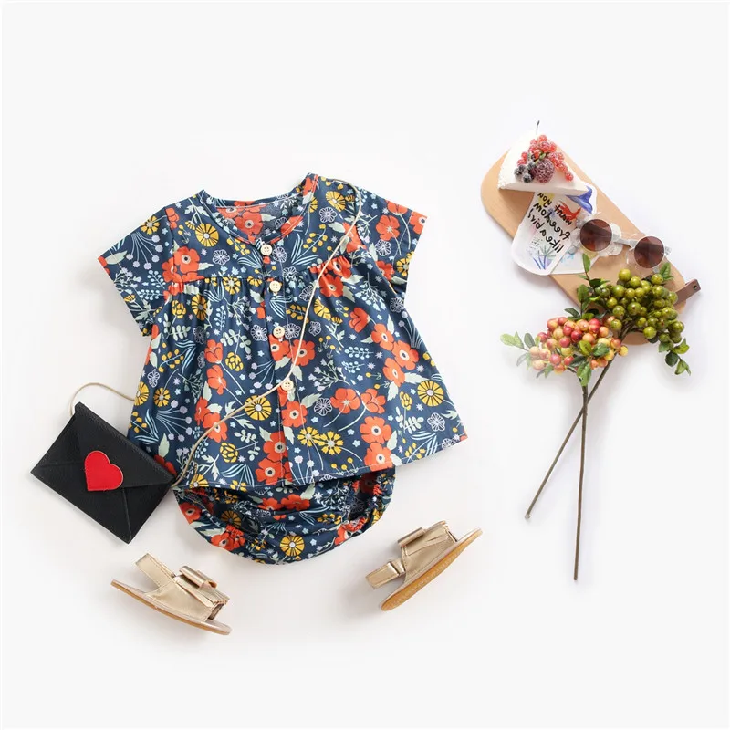 YALOODE/Одежда для новорожденных девочек платье без рукавов + штаны комплект одежды