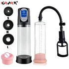 Электрический насос для пениса, кольцо на пенис, вагинальные секс-игрушки для мужчин, Мужской мастурбатор, удлинитель пениса, вакуумный насос, увеличитель, мужской t-усилитель, массажер