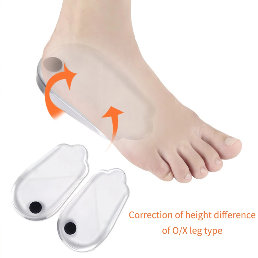 1 пара подушечки для пятки Магнитная терапия лук ноги подушка амортизация Клин