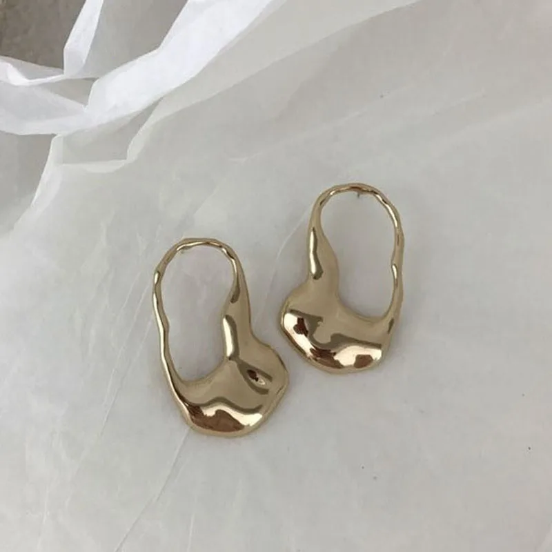 Корейские Золотые и Серебряные вечерние Ги неправильной геометрической формы