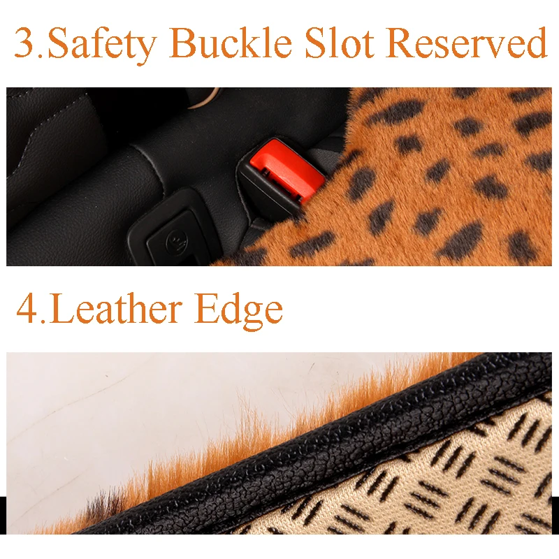 Plush Car Seat Covers Universal Winter Warm Cushion Pad Mat Protector Automobiles Interior Auto Accessories Styling | Автомобили и