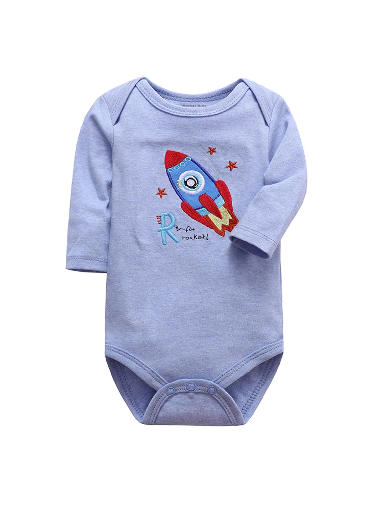 Оптовая продажа боди для новорожденных Одежда младенцев хлопковая одежда с