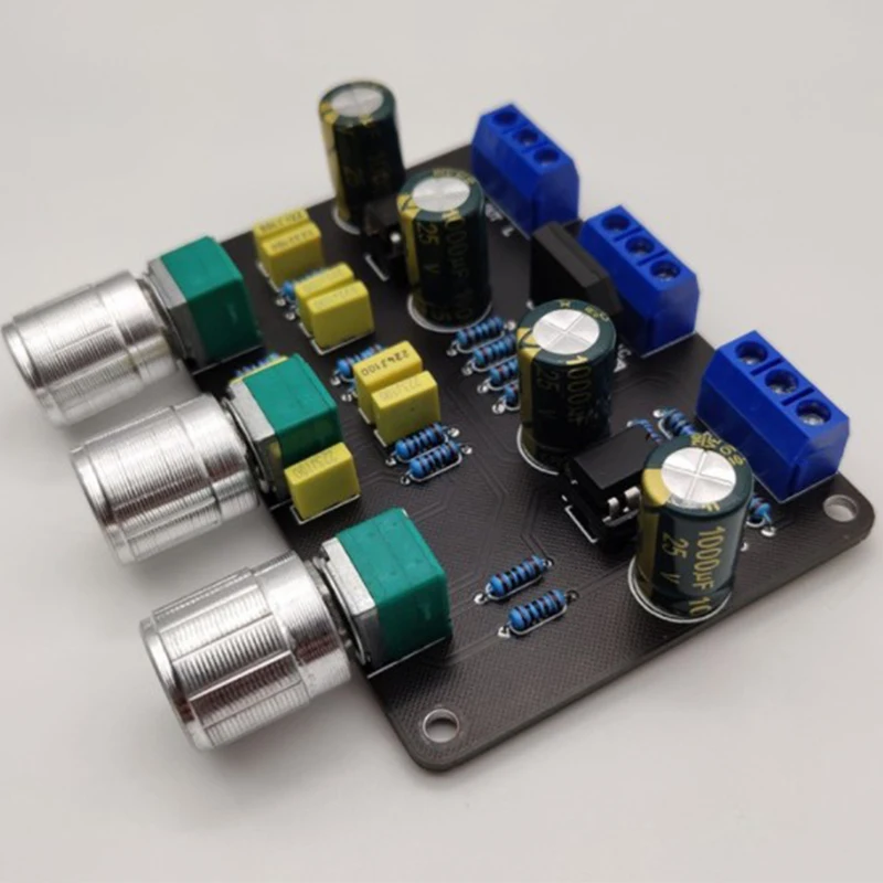 Двойной NE5532 тон стерео усилитель плата o HiFi Amprifier эквалайзер преампер тройной бас