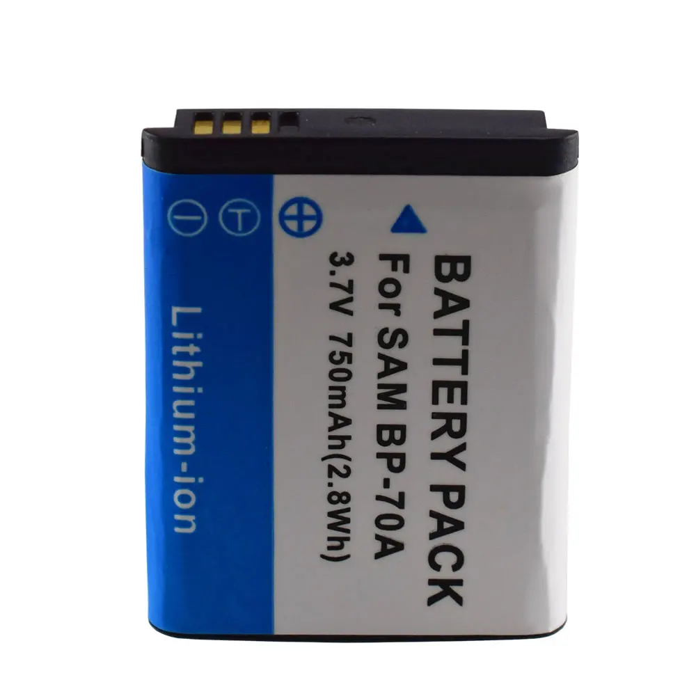 3 шт. BP-70A батарея для Samsung SL50 SL600 SL605 SL630 TL105 TL110 TL125 TL205 WB30F WB31F WB32F WB35F WB50F WB51F WB52F WP10 |