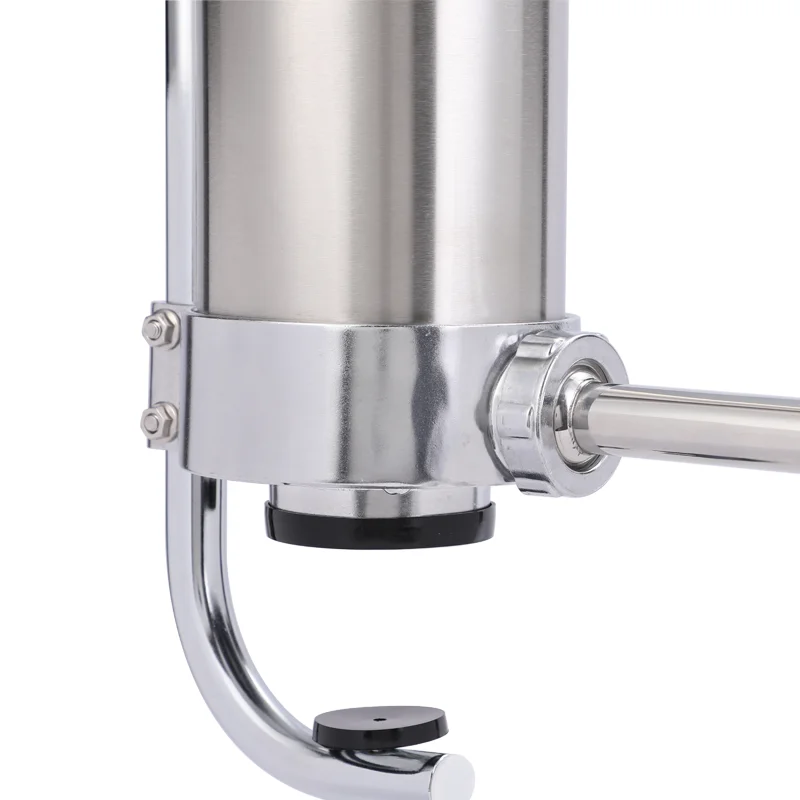 Кг/3 кг/6LBS домашние колбачный шприц Нержавеющая Сталь Ручной вертикальный