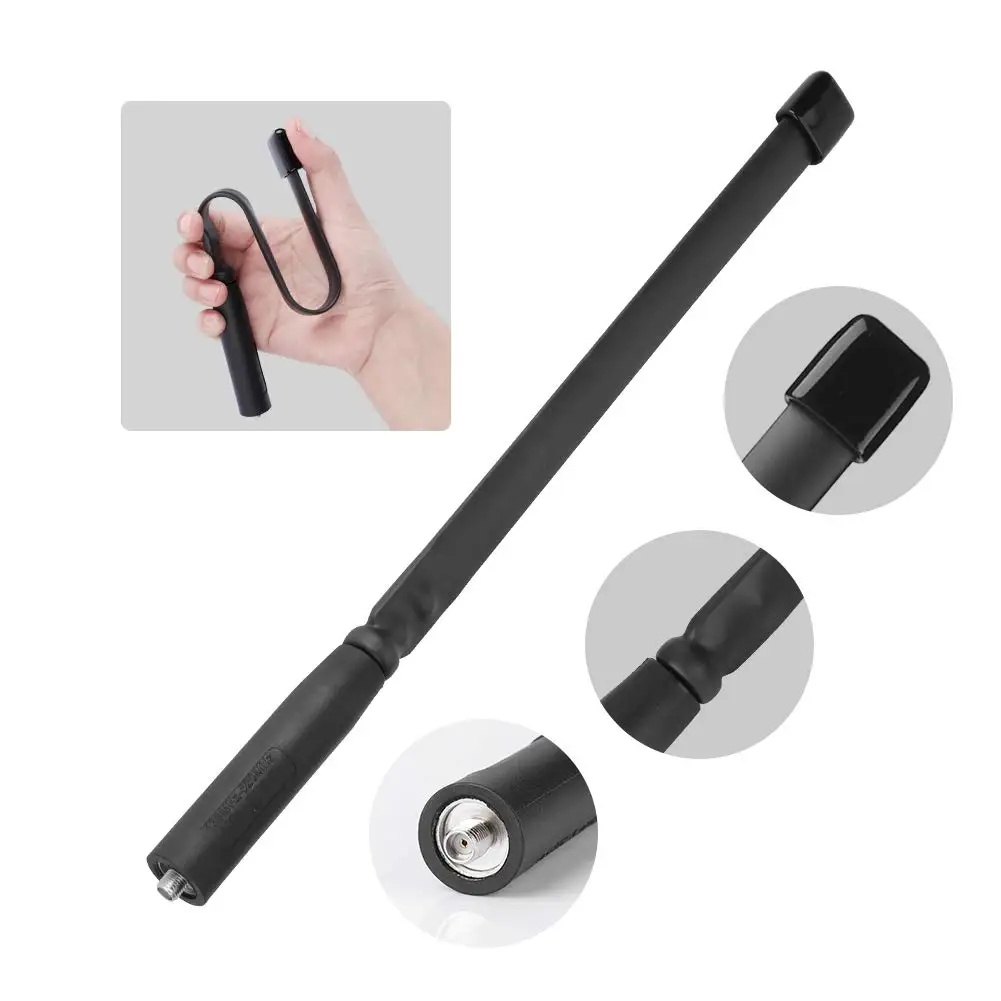 Folding CS Tactical Antenna Dual Band Foldable SMA-F for Baofeng UV-5R UV-5Ra UV-5Rc UV-5R  UV-82 BF-F8HP UV-82HP UV-5X3 UV-9r