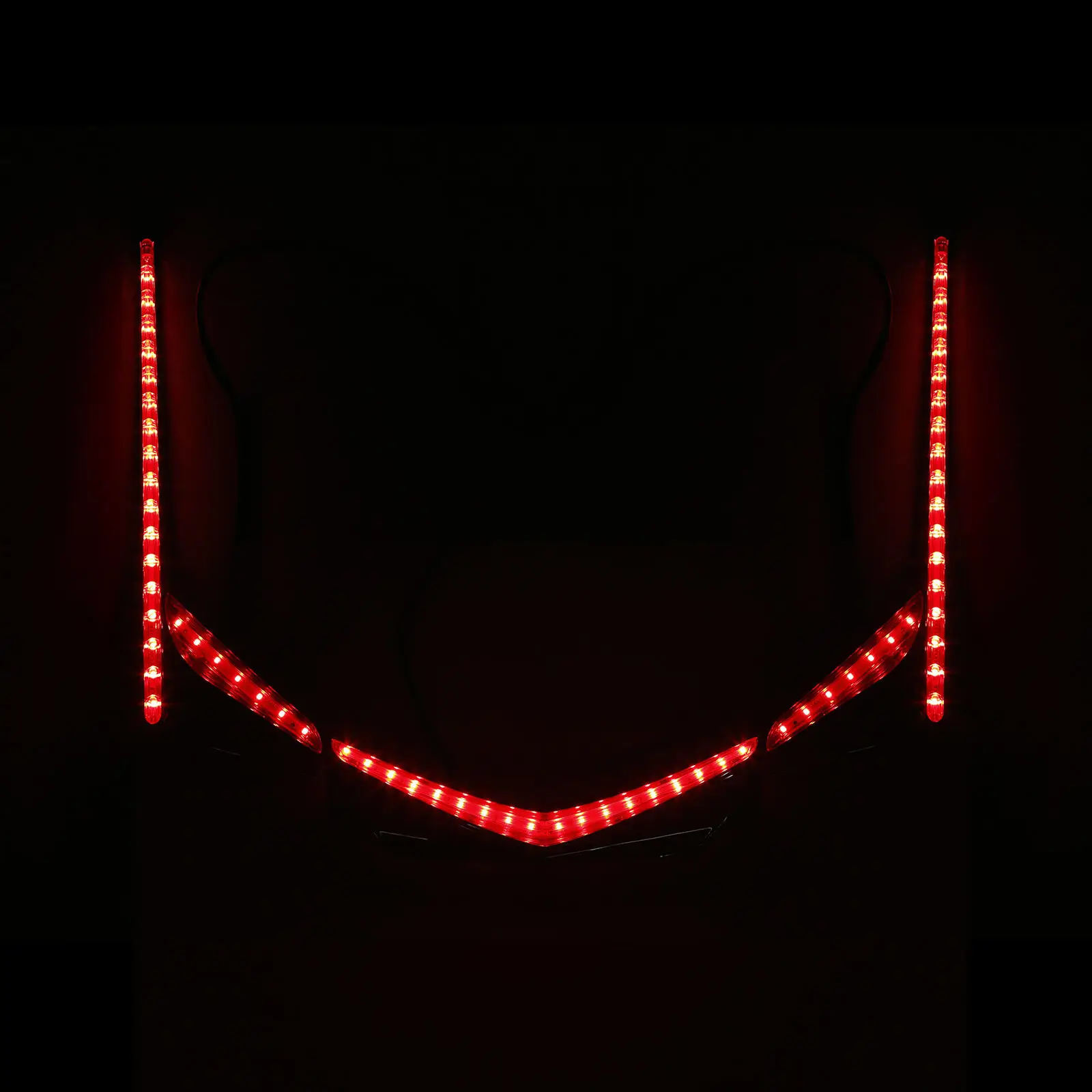 Наконечник заднего крыла мотоцикла светодиодные ленты для стоп-сигнасветильник