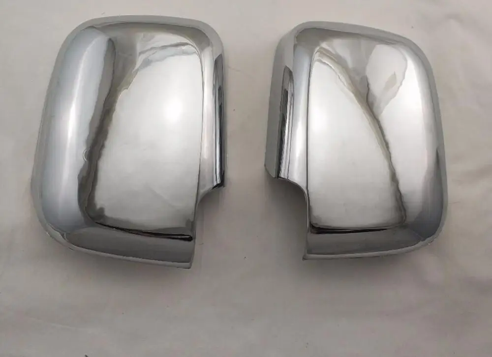 2 шт. хромированный зеркальный чехол из АБС пластика для toyota hilux surf 1998 2002|Зеркала и