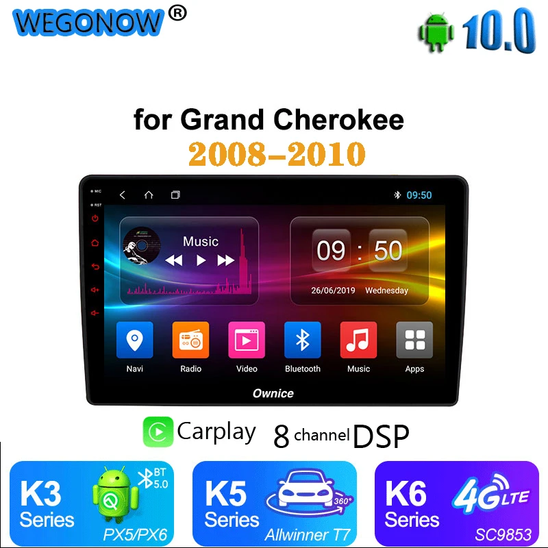 Ownice 10 1 &quotAndroid 8 ядерный стерео GPS навигации радио carplay DSP 4 аппарат не привязан к