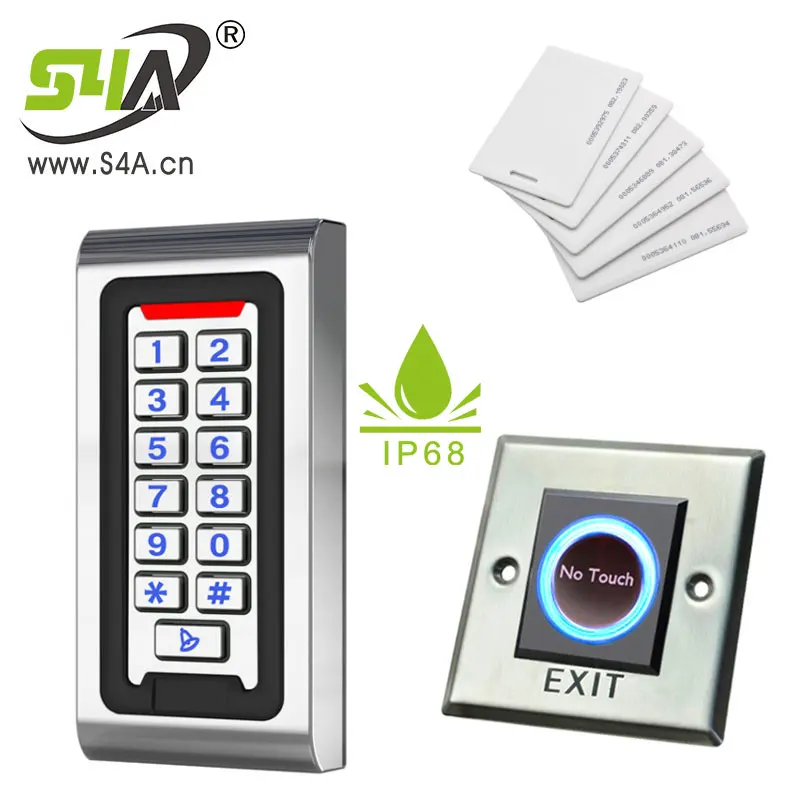 IP68 Водонепроницаемая автономная RFID металлическая клавиатура контроля доступа - Цвет: S601 No Touch