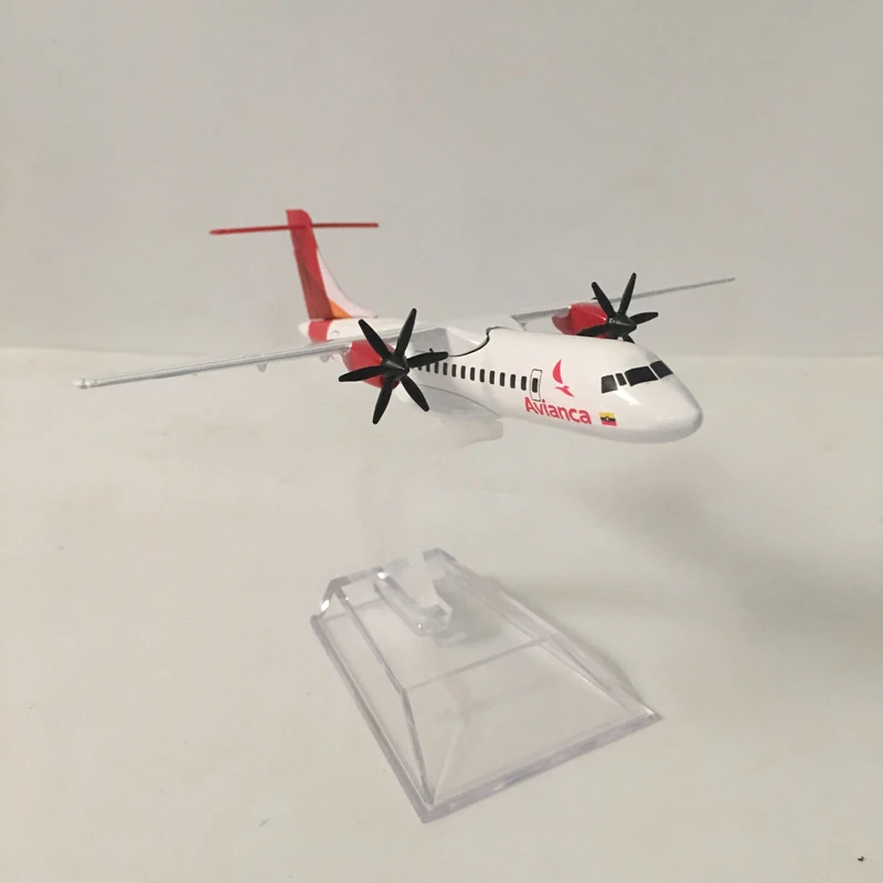 JASON TUTU модель самолета Модель 16 см Колумбия авиа ATR 600 Литые металлические