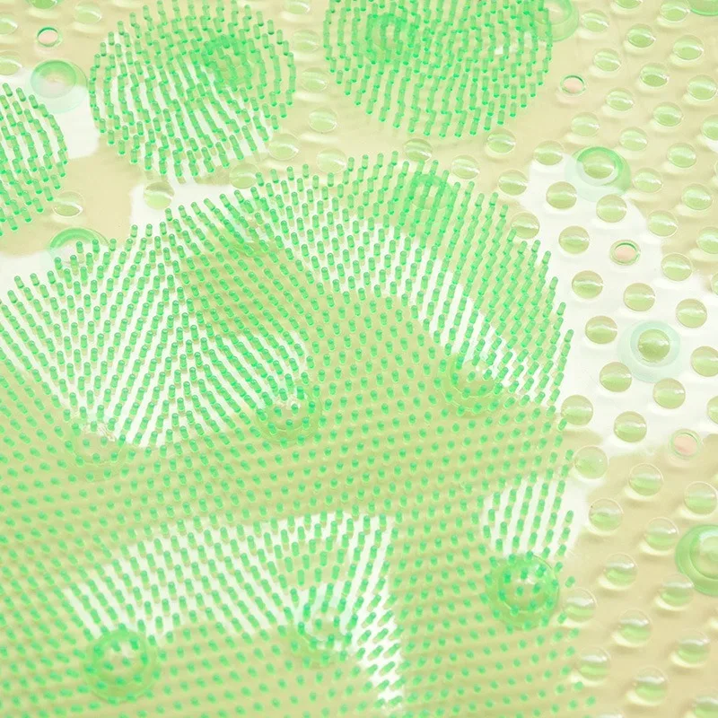 Коврик для душа нескользящий коврик из ПВХ ванной массажный с присоской