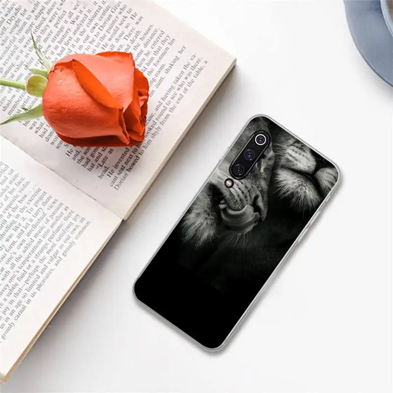 

Animals The Lion Phone Cases For Xiaomi Redmi note 7 8 9 A t k30 max3 9 s 10 pro lite