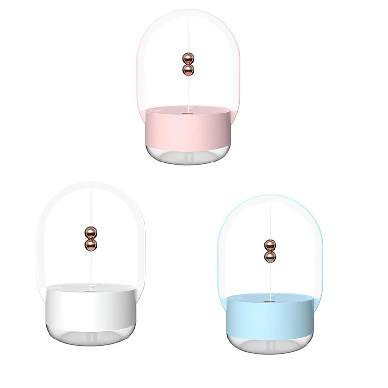 

Air Humidifier Wireless Mist Maker Fogger With Magnetic LED Night Light USB Chargeable 1200Mah Humidificador