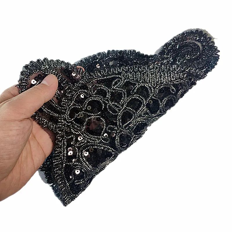 Одежда женская рубашка Топ Сделай Сам Большой патч Леопард голова блёстки дело с